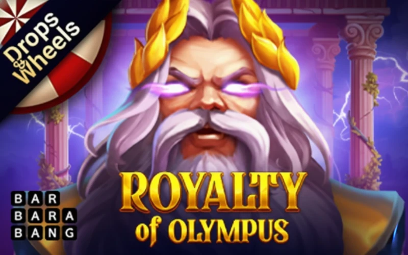 Immerse yourself in Royalty of Olympus game at Melbet.